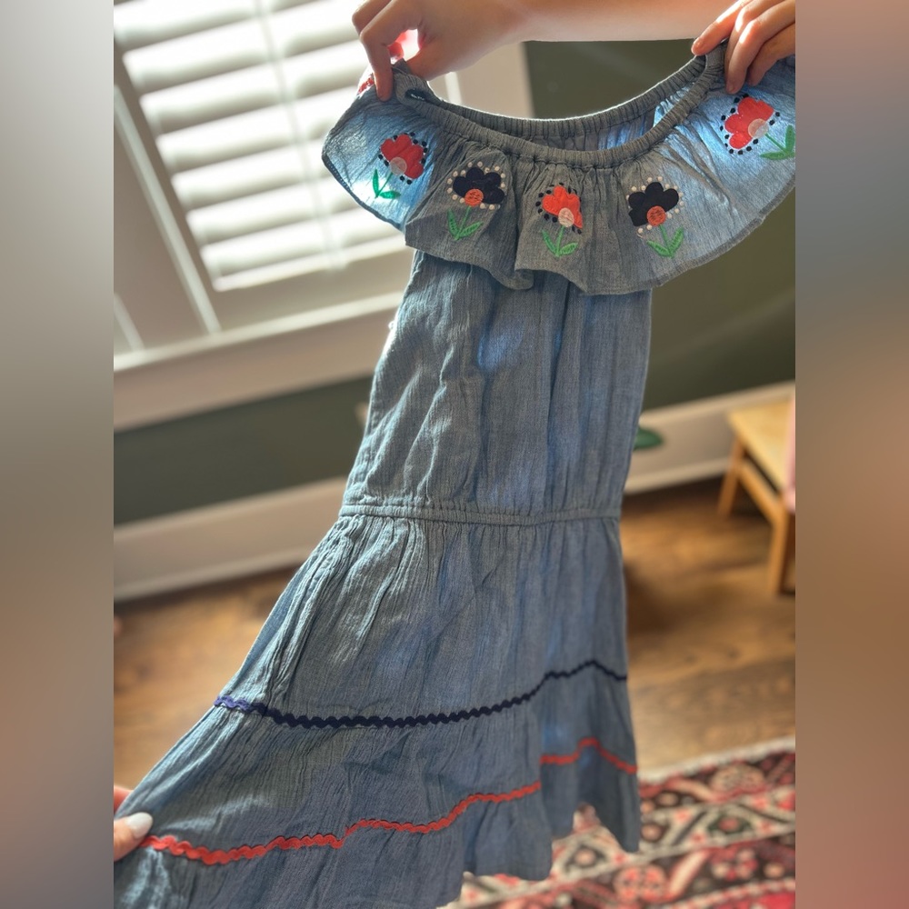 Mini boden dress size 7-8y